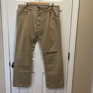 Men’s Adam Levine jeans 38x32 tan